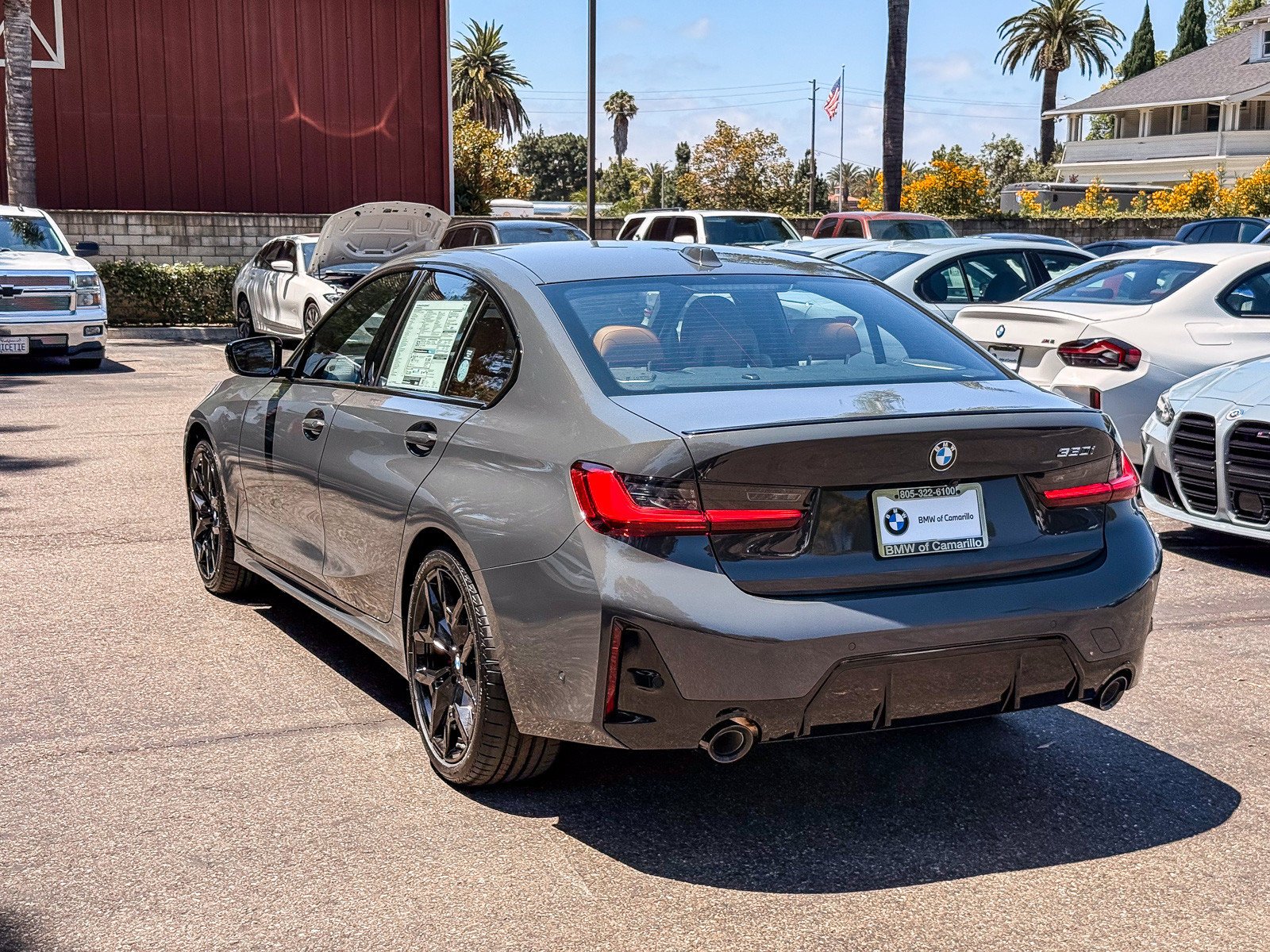New 2026 Dravit Grey Metallic BMW 330i image 4