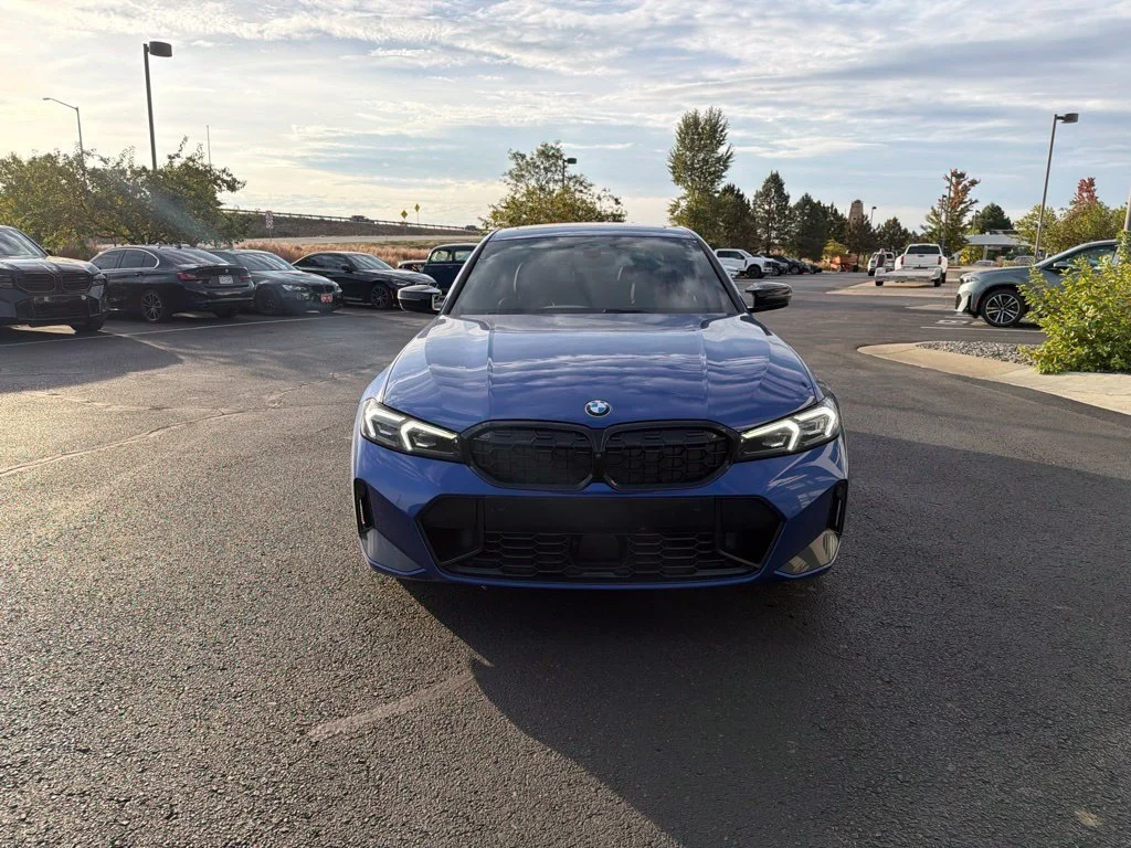 Used 2025 Portimao Blue Metallic BMW M340i xDrive image 8