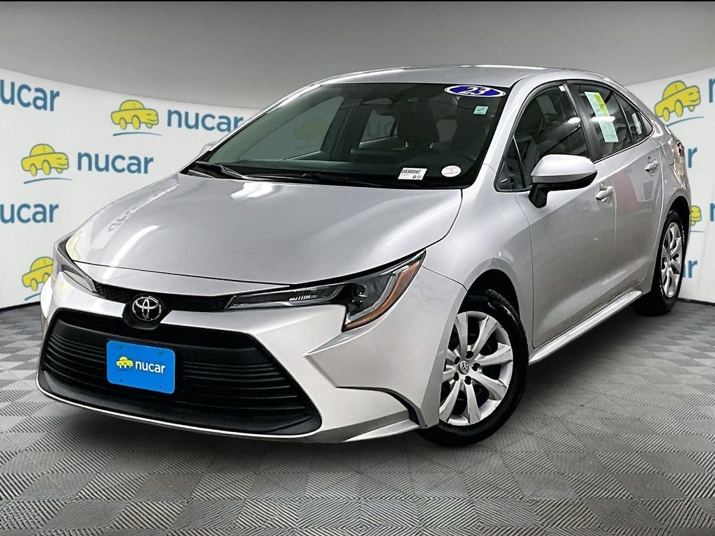 Used 2023 Silver Toyota LE image 3