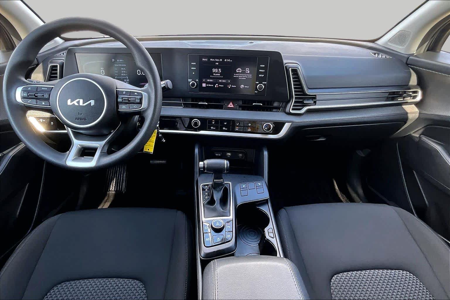 Used 2024 Fusion Black Kia LX image 14