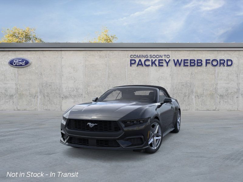 New 2026 Shadow Black Ford EcoBoost® Premium Convertible image 3