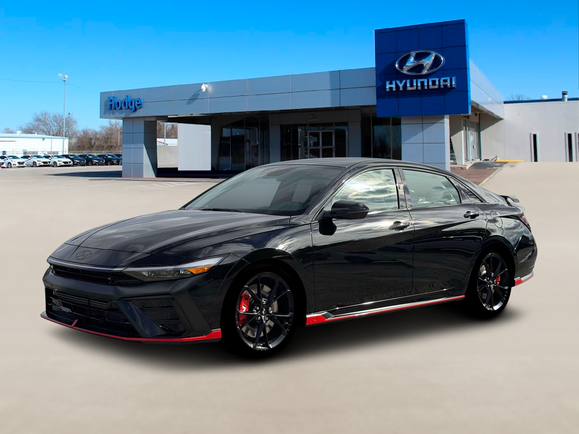 New 2026 Black Hyundai Sedan image 2