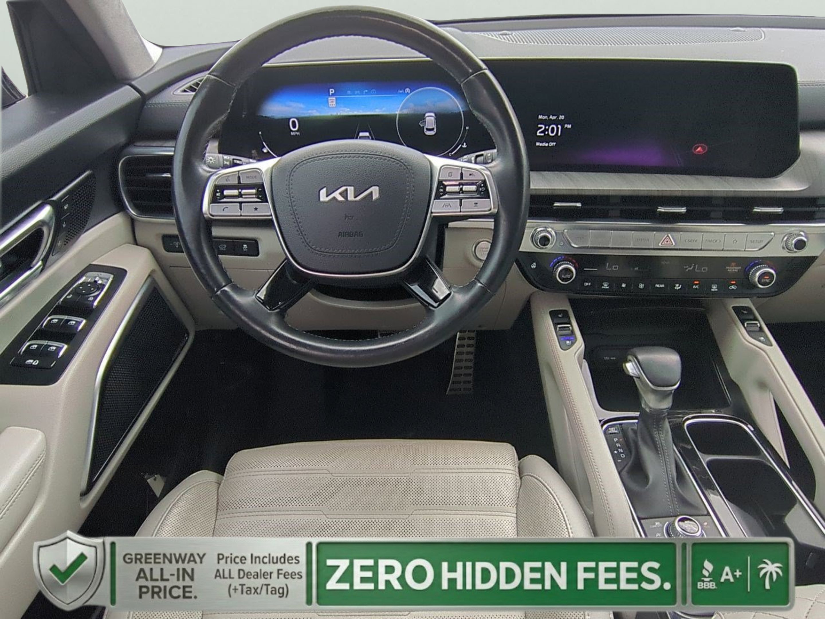 Used 2023 Ebony Black Kia SX-Prestige image 15