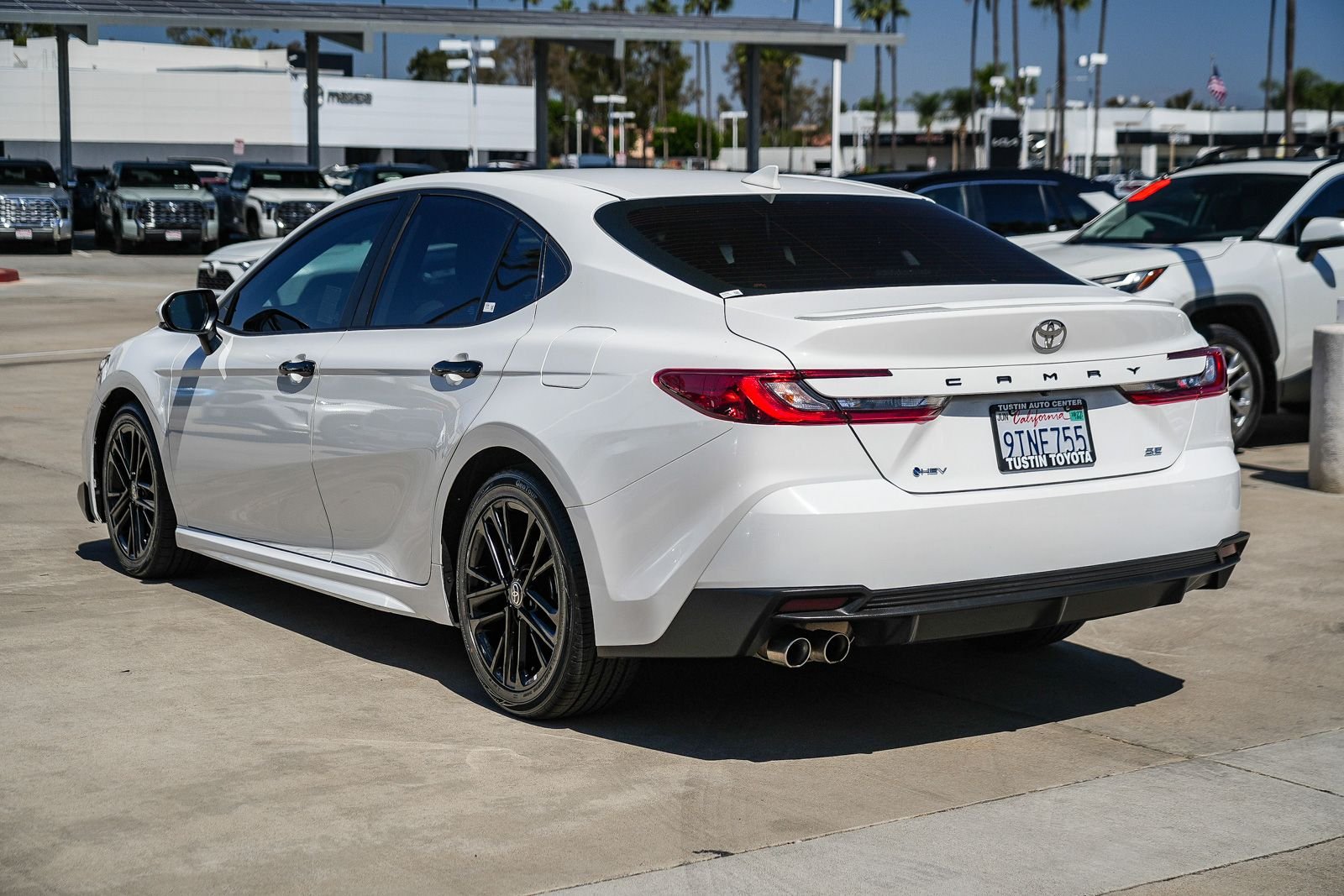 Certified Used 2025 White Toyota SE image 8