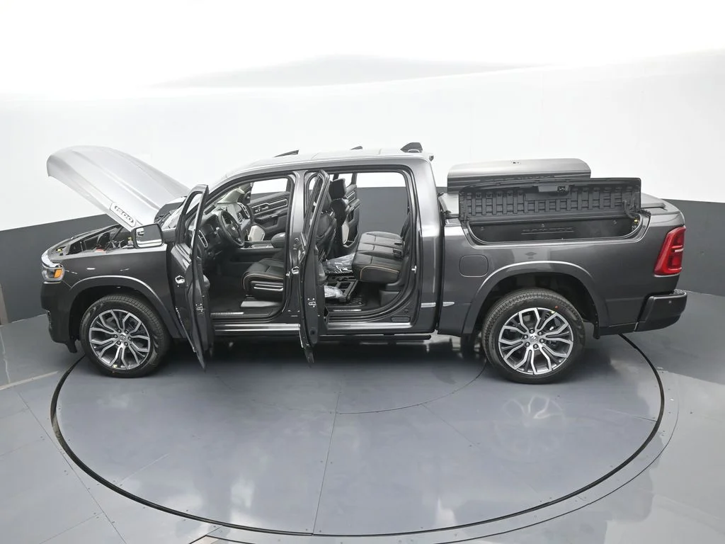 New 2026 Granite Crystal Metallic Clear-Coat Exterior Paint RAM Tungsten image 71