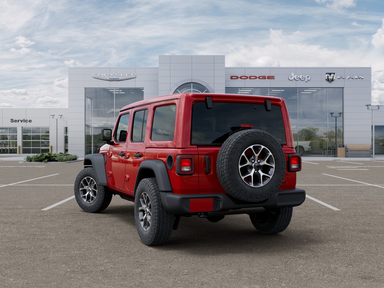 New 2026 Firecracker Red Clearcoat Jeep Sport S image 17