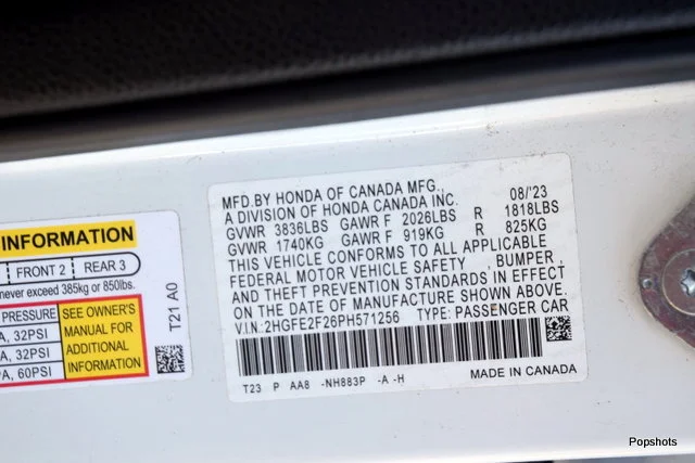 2023 Honda Civic LX - Photo 36