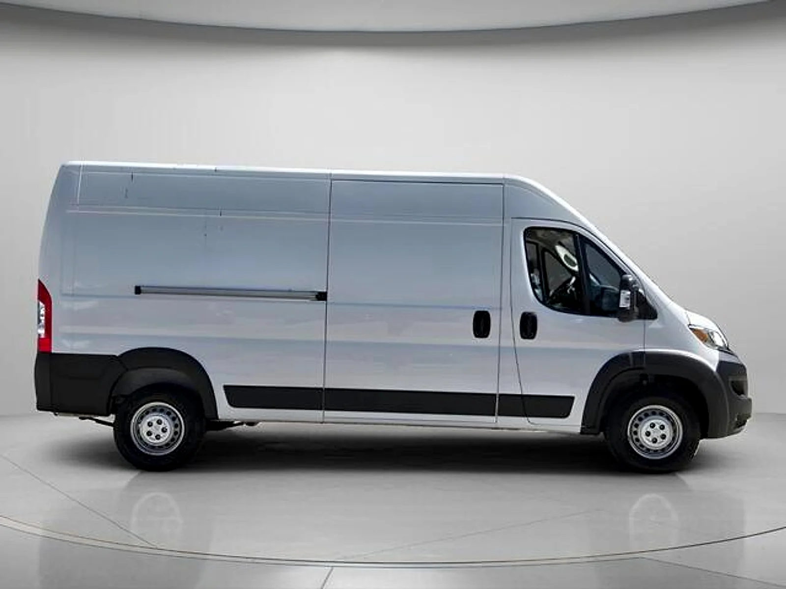 Used 2024 Bright White Clearcoat Ram Cargo Van Tradesman High Roof 159" WB w/Pass Seat image 7