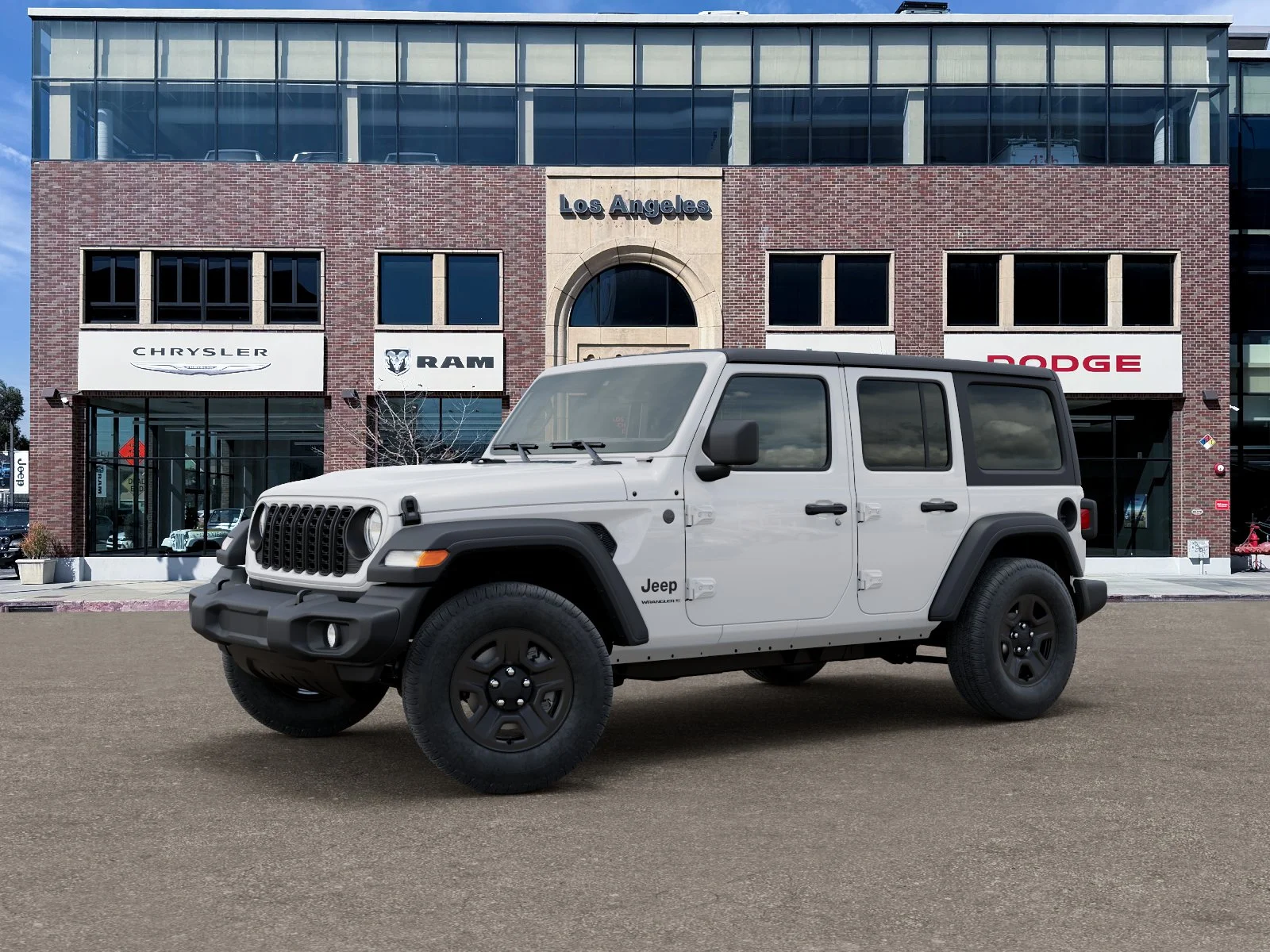 New 2026 Bright White Clearcoat Jeep Sport image 28
