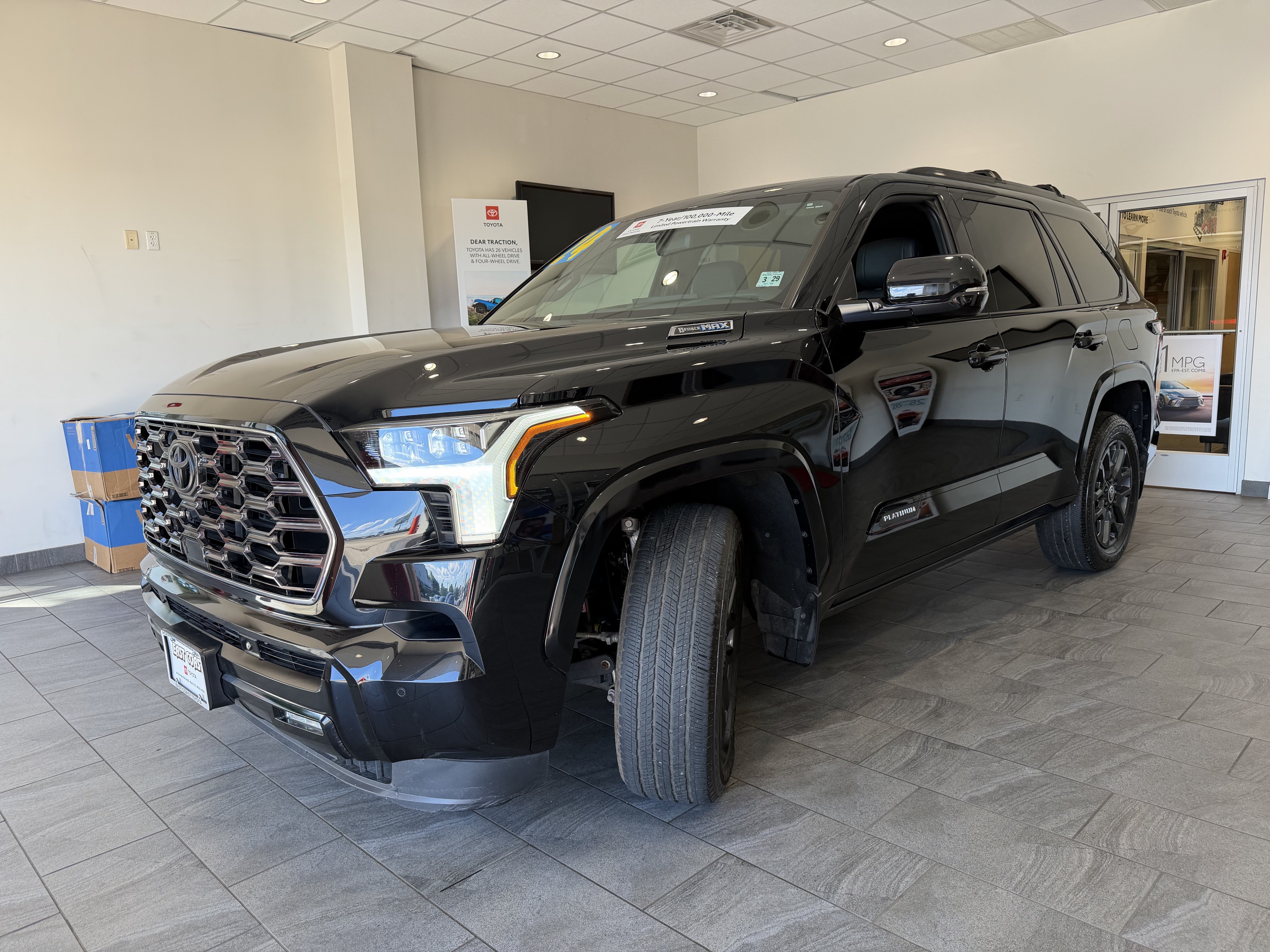Certified Used 2024 Black Toyota  image 3