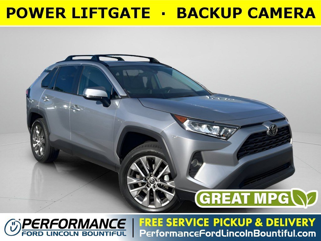 Used 2021 Silver Sky Metallic Toyota XLE Premium image 1