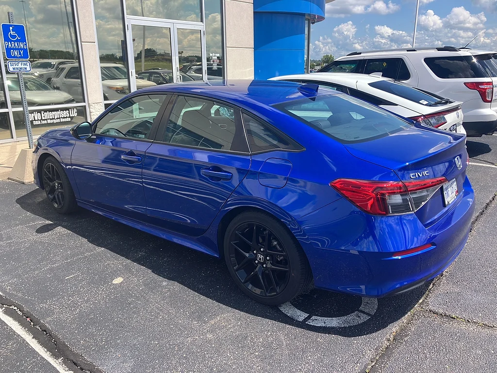 Certified Used 2024 Aegean Blue Metallic Honda Sport image 7
