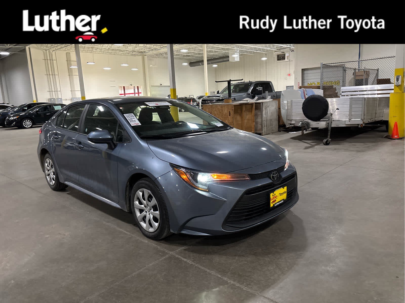Used 2025 Celestite Toyota LE image 1