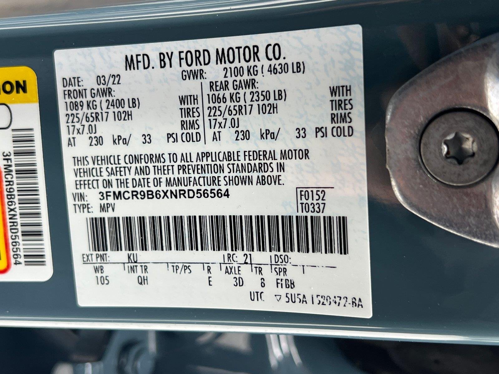 Used 2022 Area 51 Ford Big Bend image 32