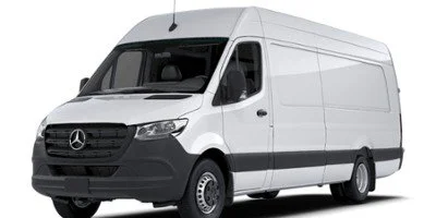 New 2026 high-tech silver metallic Mercedes-Benz Extended Cargo Van 170 in. WB image 1