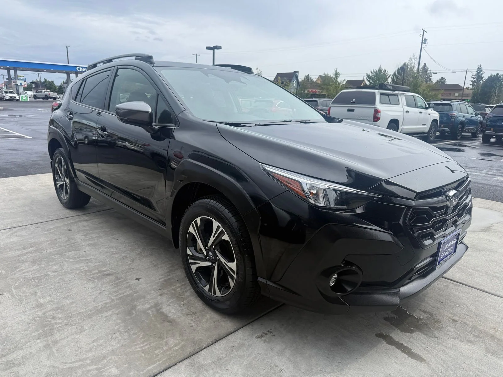 Used 2024 Crystal Black Silica Subaru Premium image 3