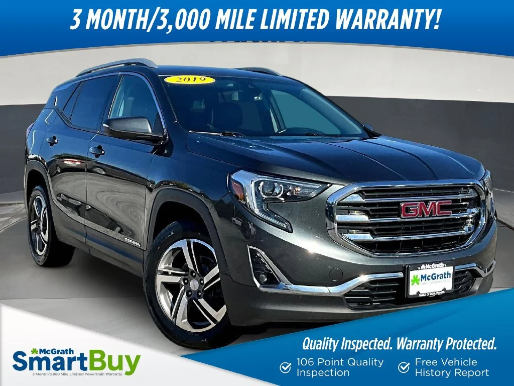 Certified Used 2019 Gray GMC SLT image 1