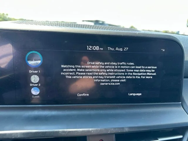 Certified Used 2024 Blue Kia EX image 12