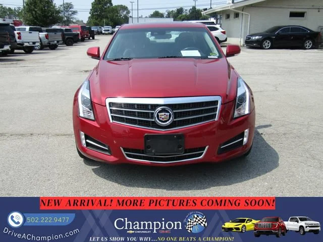 Used 2013 CRYSTAL RED TINTCOAT Cadillac Premium image 2