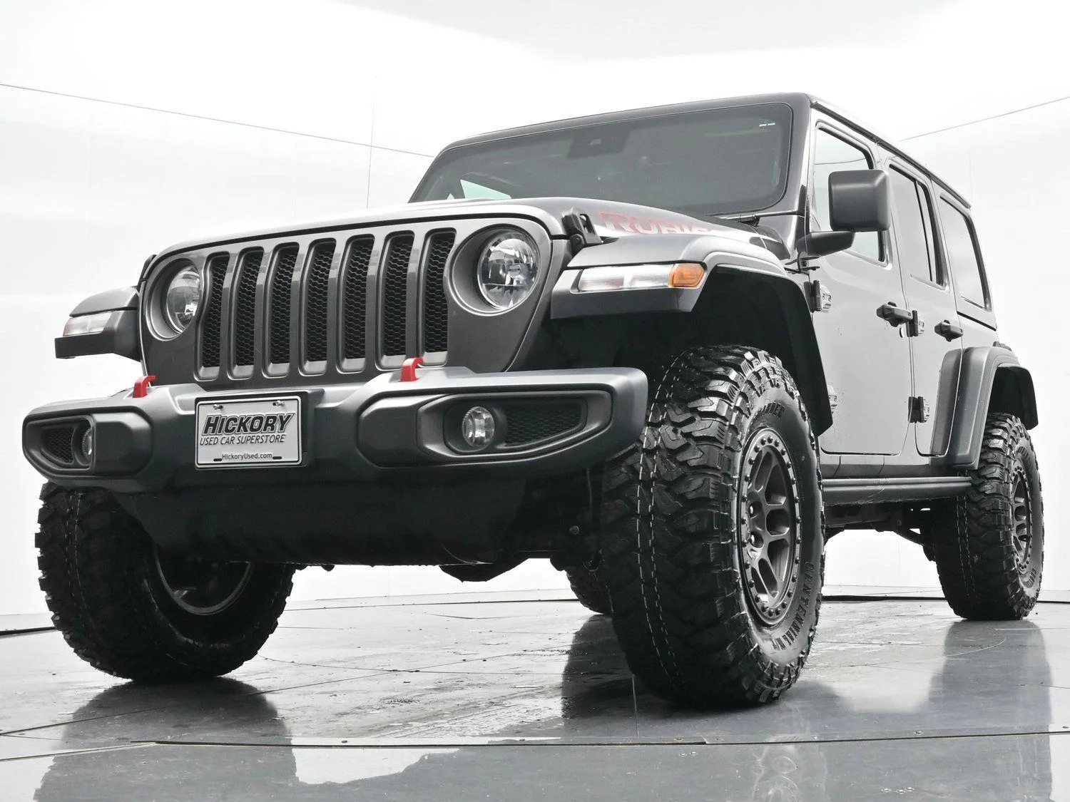 Used 2022 Granite Crystal Metallic Clearcoat Jeep Unlimited Rubicon image 48