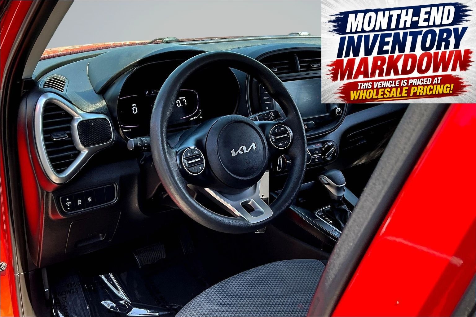 Used 2023 Red Kia LX image 18