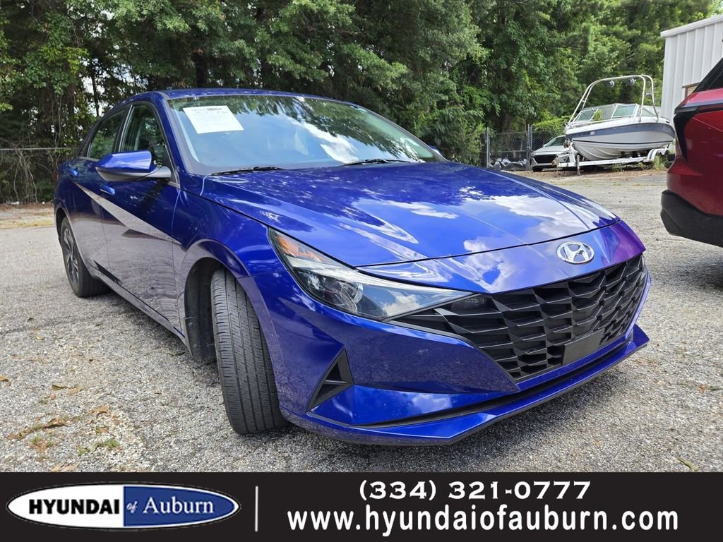 Used 2022 Blue Hyundai SEL image 1