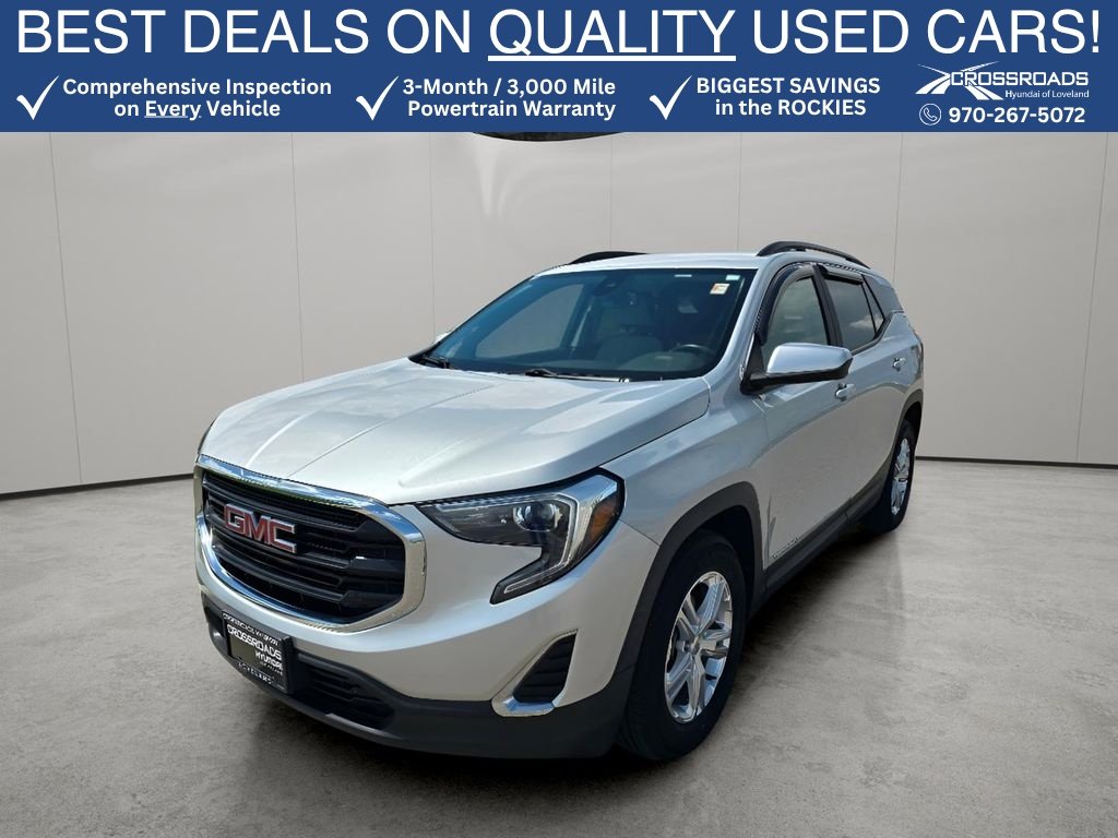 Used 2021 Quicksilver Metallic GMC SLE image 1