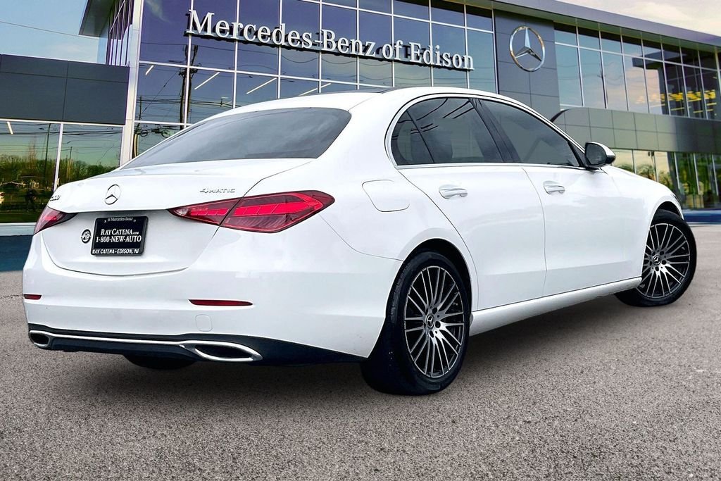 Certified Used 2022 White Mercedes-Benz C 300 image 7