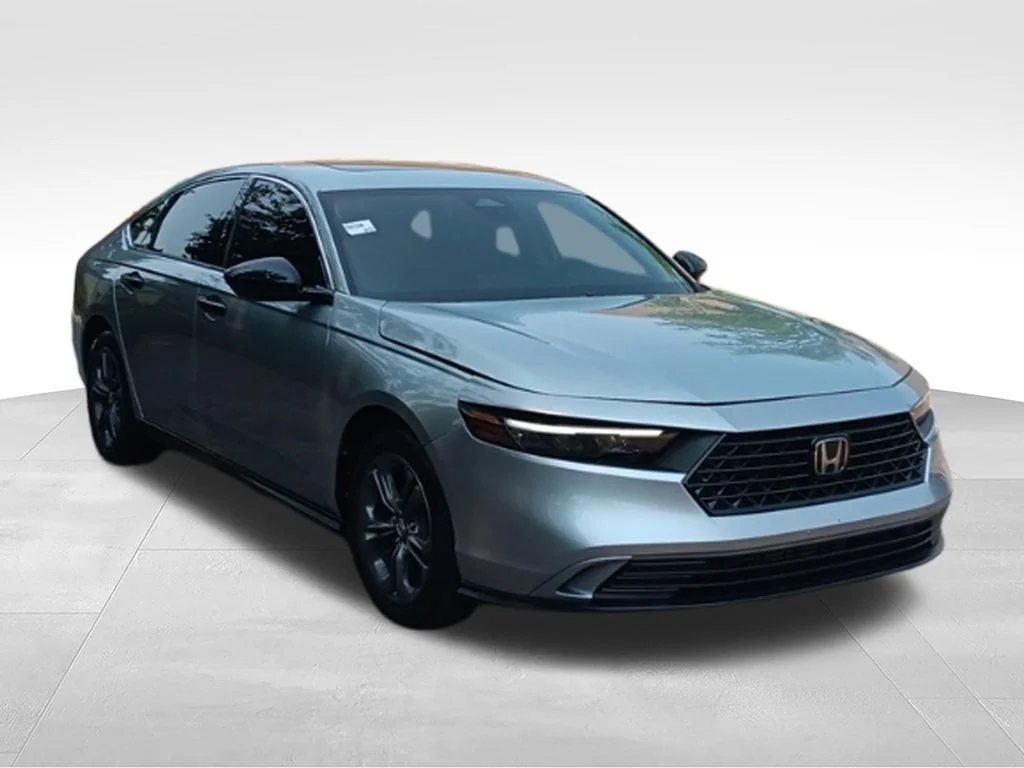 Used 2024 Solar Silver Metallic Honda EX image 9