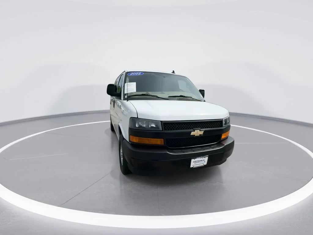 Used 2022 White Chevrolet Work Van image 3
