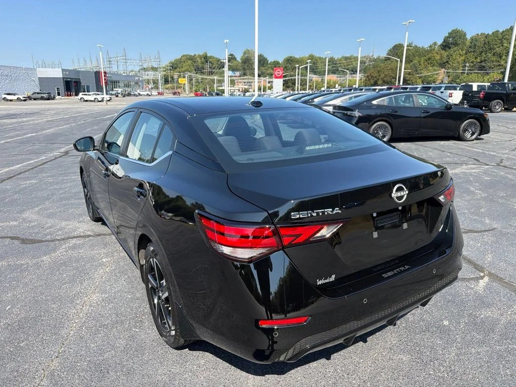 Used 2025 Super Black Nissan SV image 6