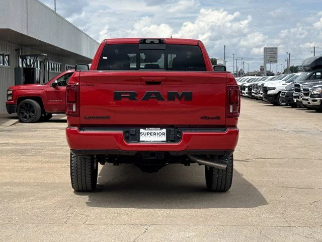 New 2026 Flame Red Clear-Coat Exterior Paint RAM Laramie image 4