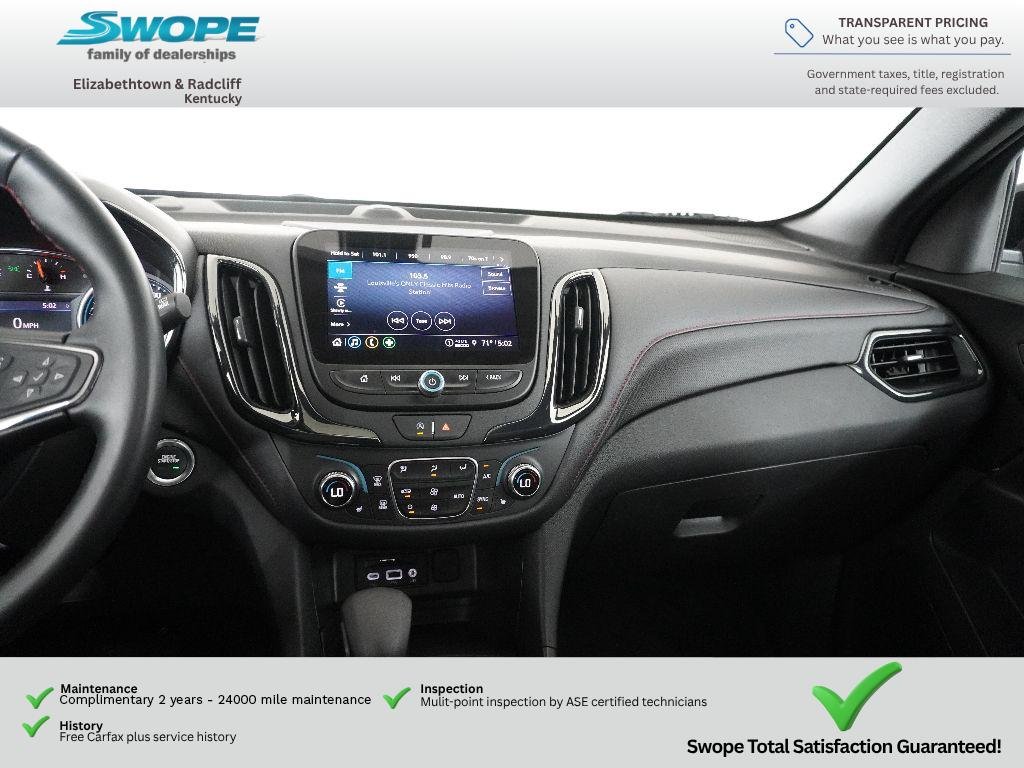 Used 2023 Mosaic Black Metallic Chevrolet RS image 24