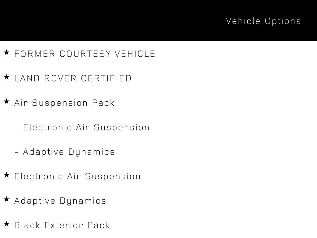 Certified Used 2026 Black Land Rover S image 10