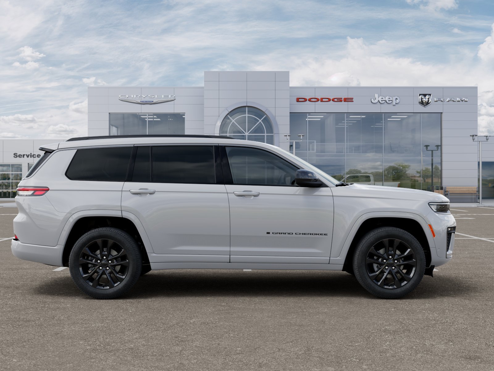New 2026 Bright White Clear-Coat Exterior Paint Jeep Limited image 47
