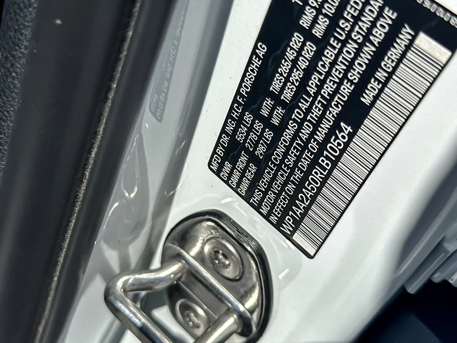 Certified Used 2024 White Porsche  image 28