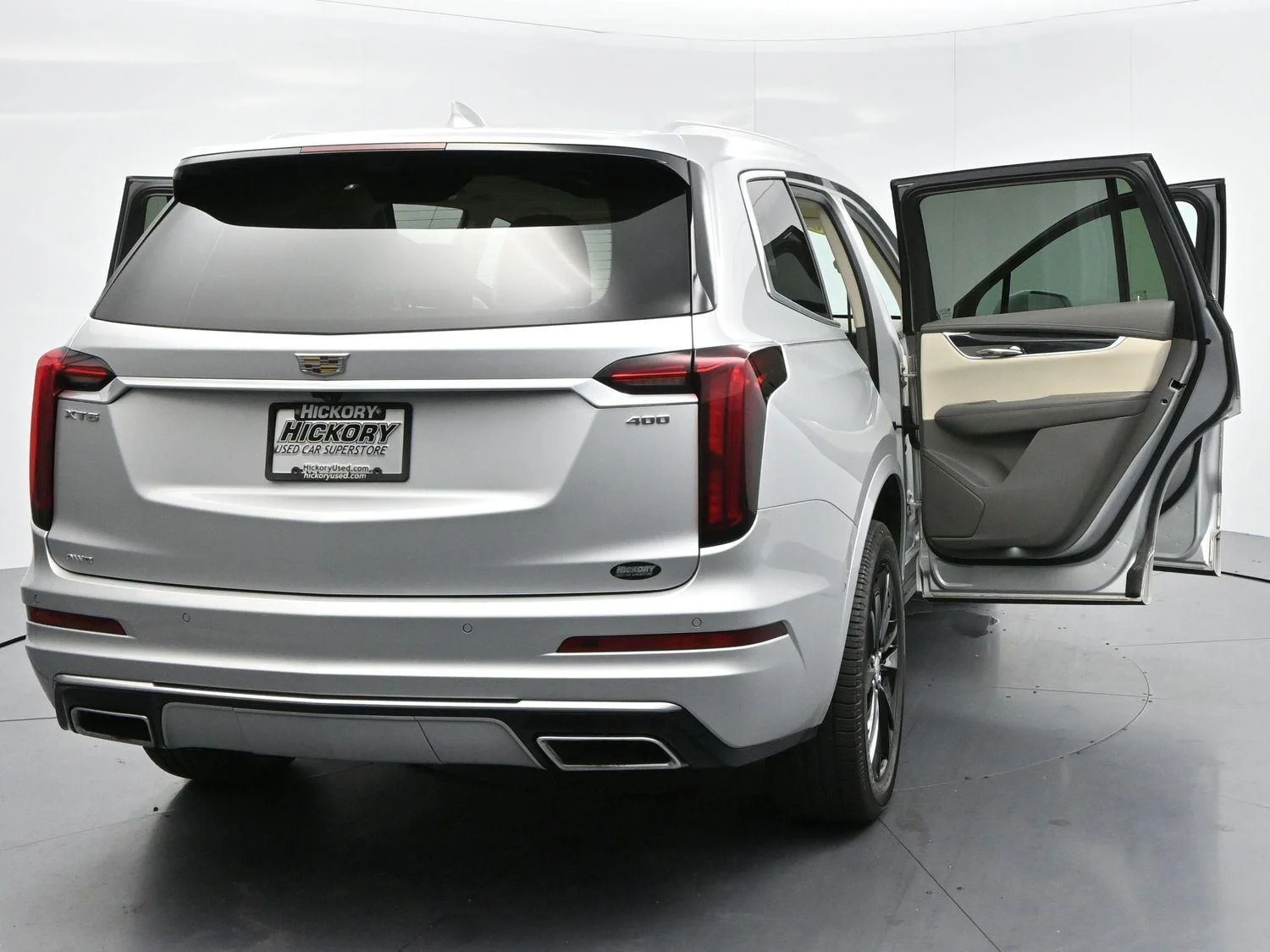 Used 2020 Radiant Silver Metallic Cadillac AWD Premium Luxury image 45