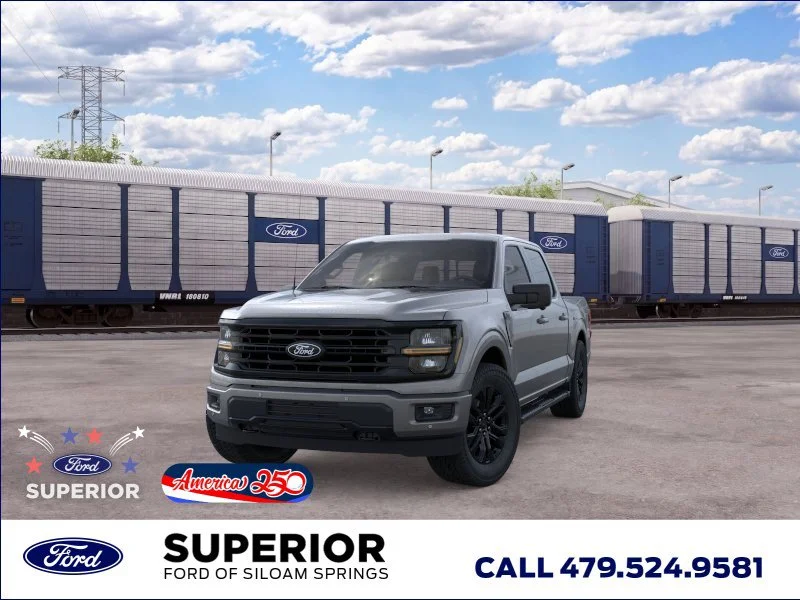 New 2026 Carbonized Gray Ford XLT image 1