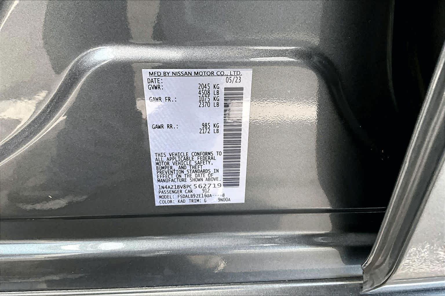 Used 2023 Gun Metallic Nissan S image 33