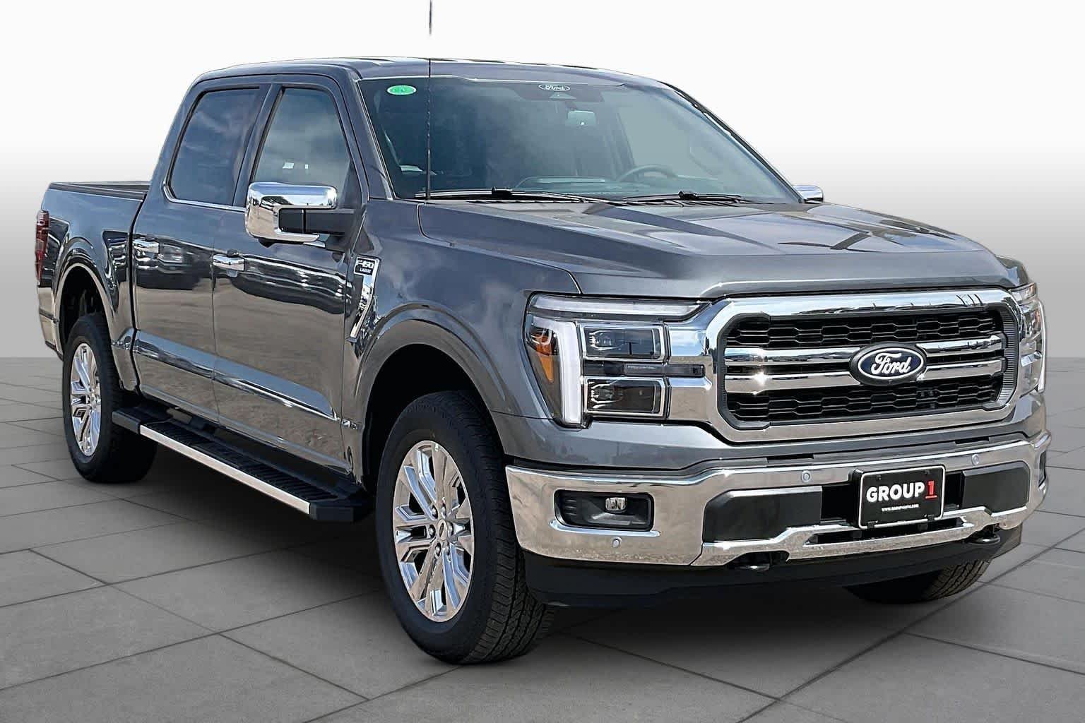 New 2026 Carbonized Gray Metallic Ford Lariat® image 2