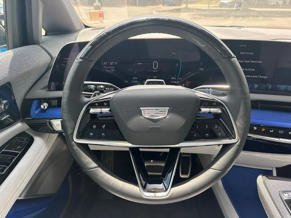 Used 2025 Coastal Blue Metallic Cadillac Luxury 2 image 14