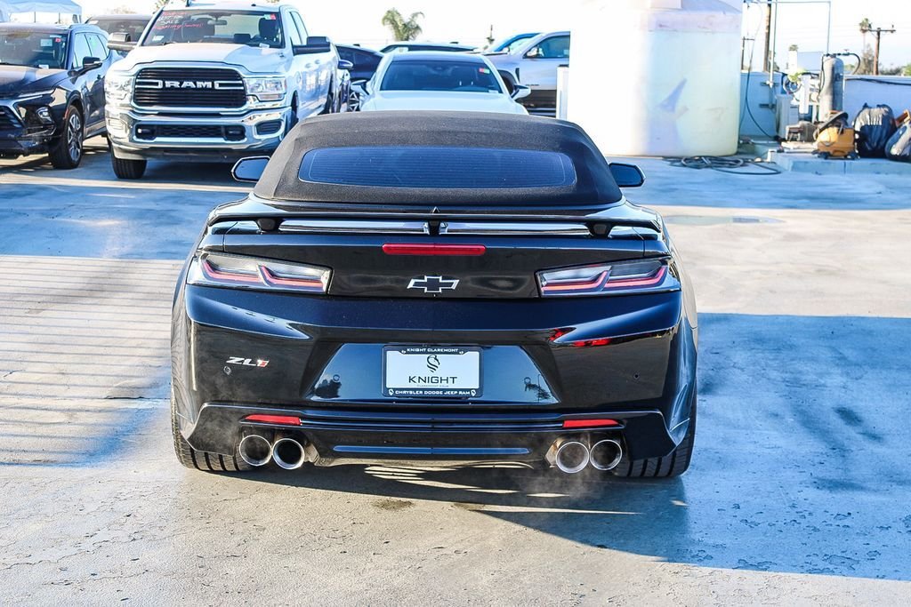 Used 2018 Black Chevrolet ZL1 image 6