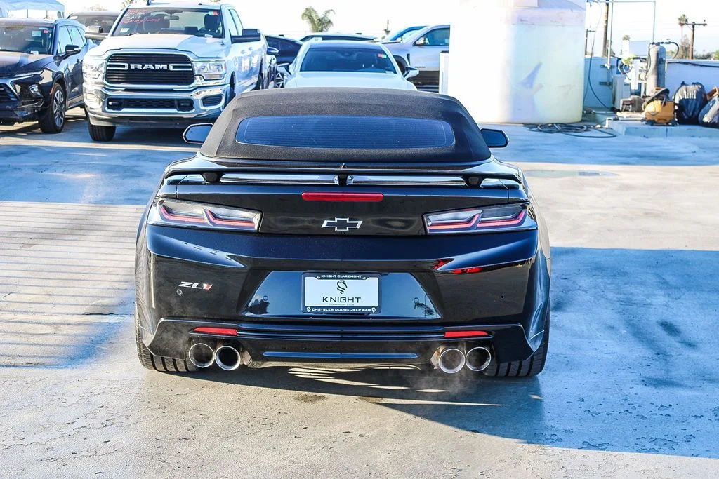 Used 2018 Black Chevrolet ZL1 image 6