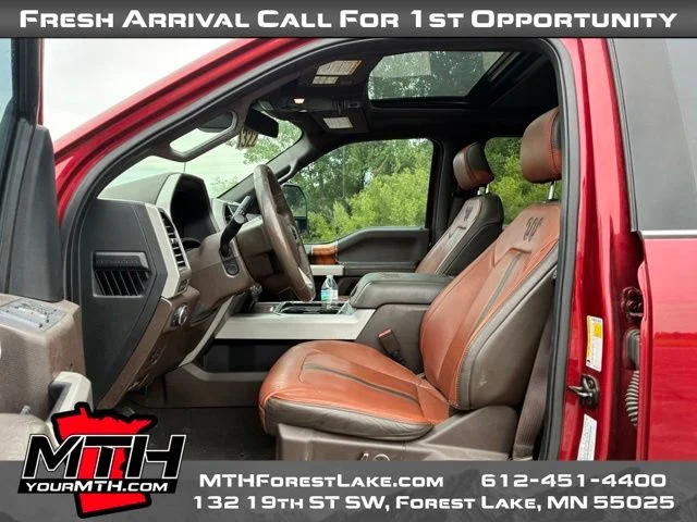 Used 2019 Red Ford King Ranch image 9