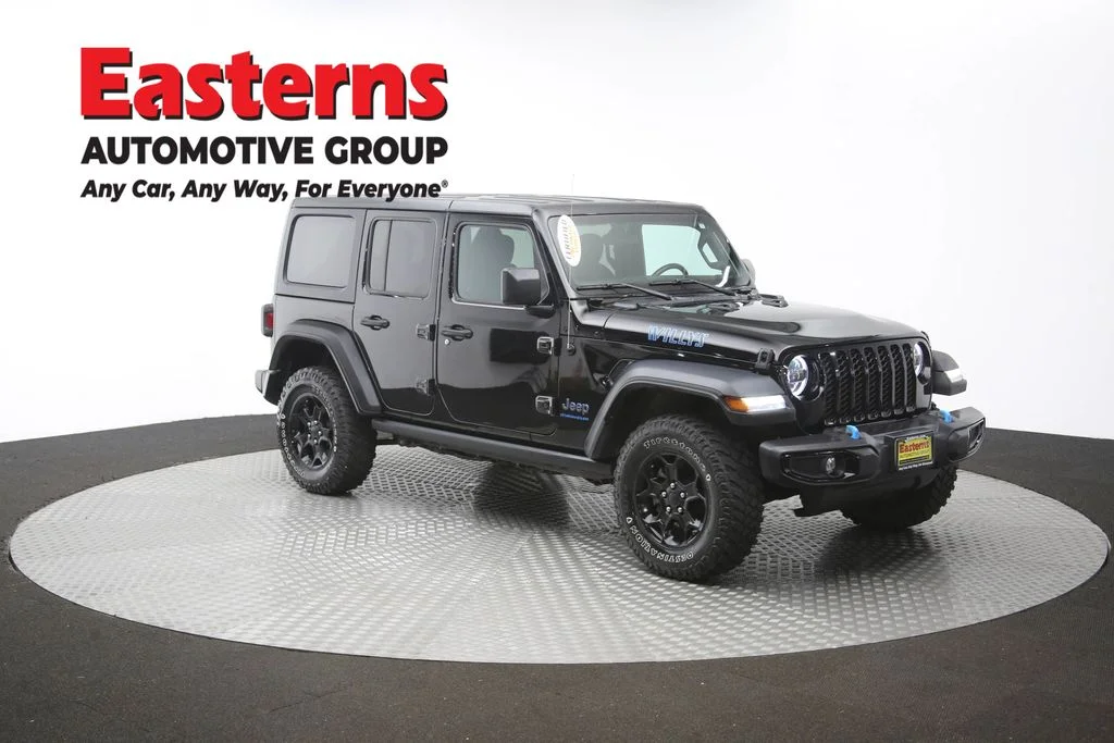 Used 2023 Black Jeep Willys 4xe image 49