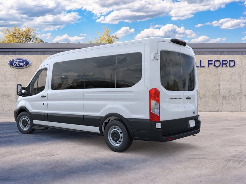 New 2026 Oxford White Ford Passenger Van XL image 4