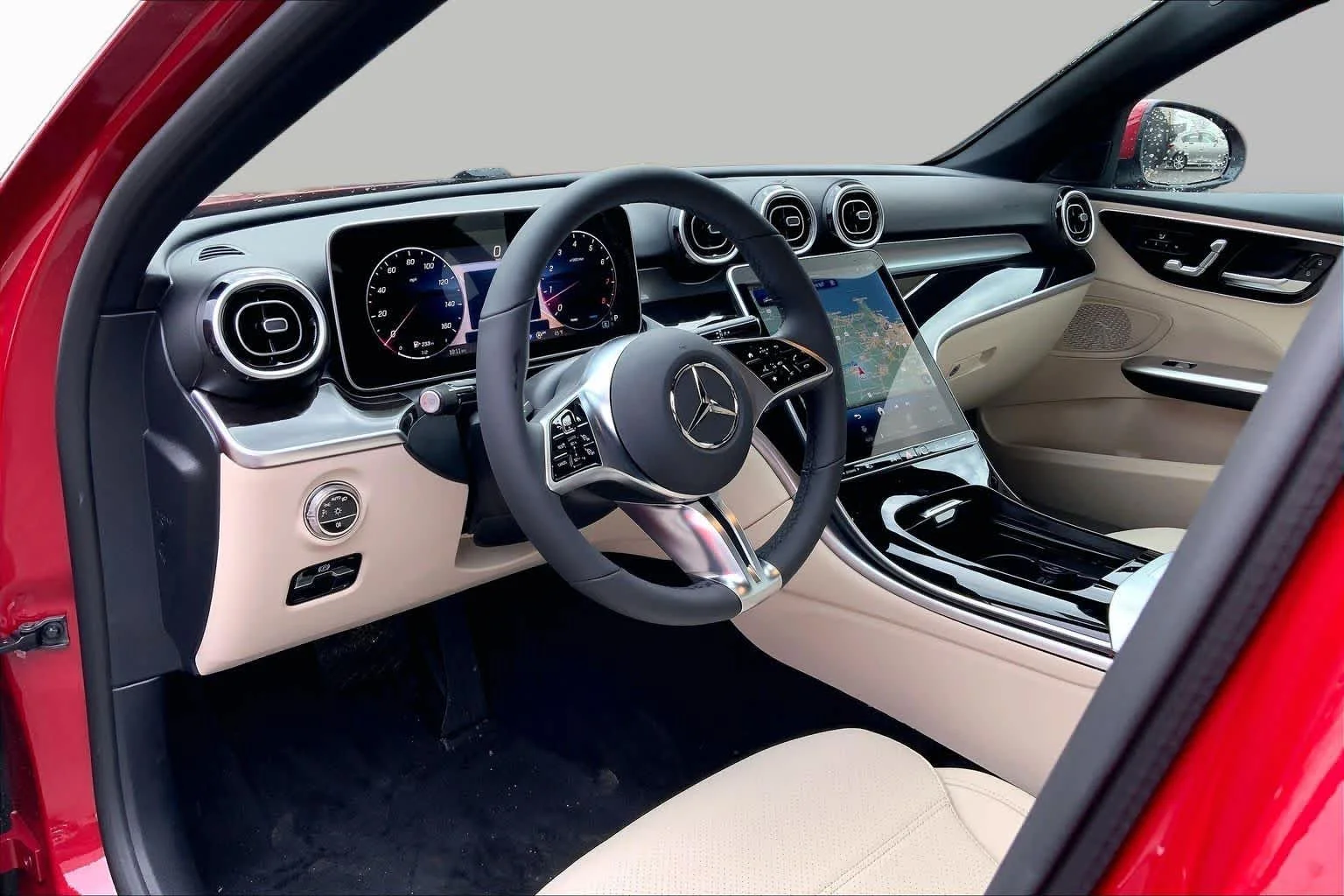 New 2026 MANUFAKTUR Patagonia Red Metallic Mercedes-Benz C 300 image 10
