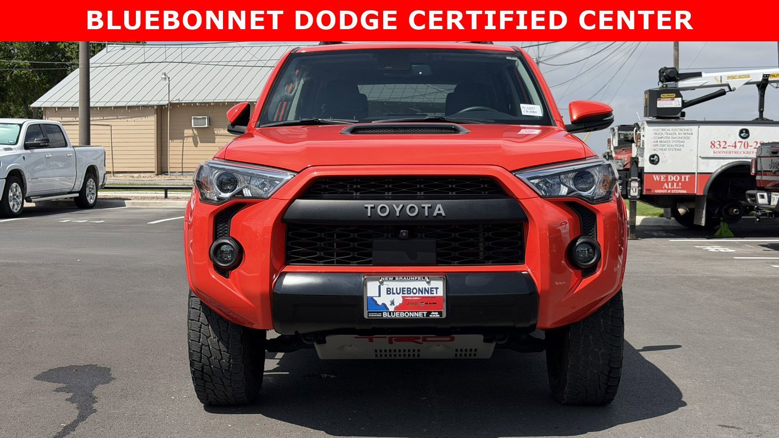 Certified Used 2023 Red Toyota TRD Pro image 2