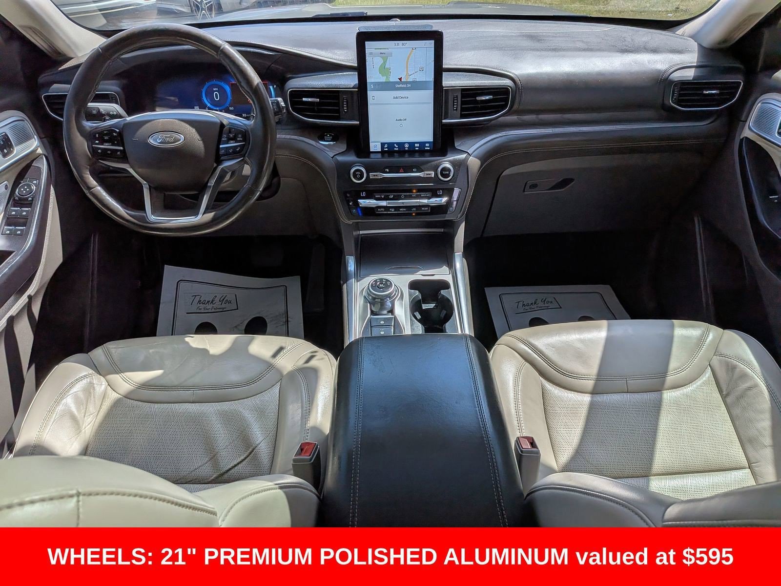 Used 2020 Silver Spruce Metallic Ford Platinum image 28