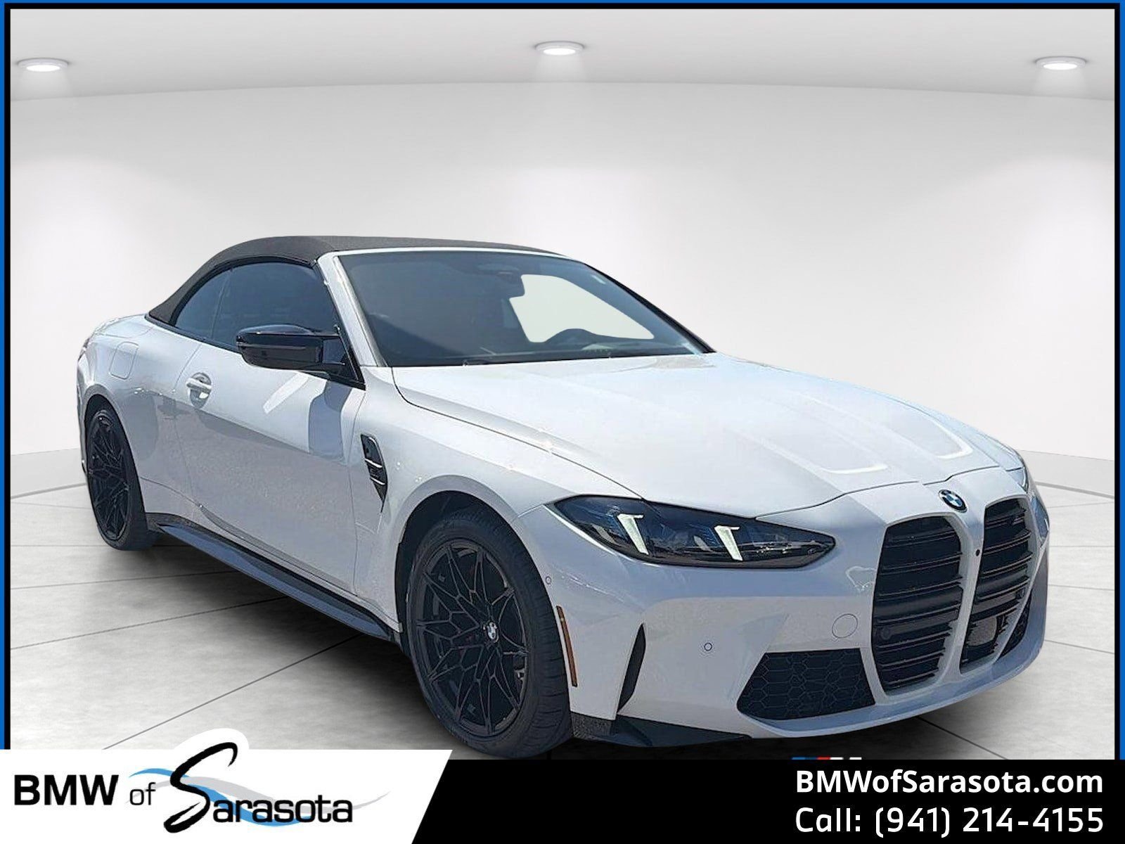 Alpine White 2026 BMW M4 Competition Convertible xDrive Convertible All-Wheel Drive